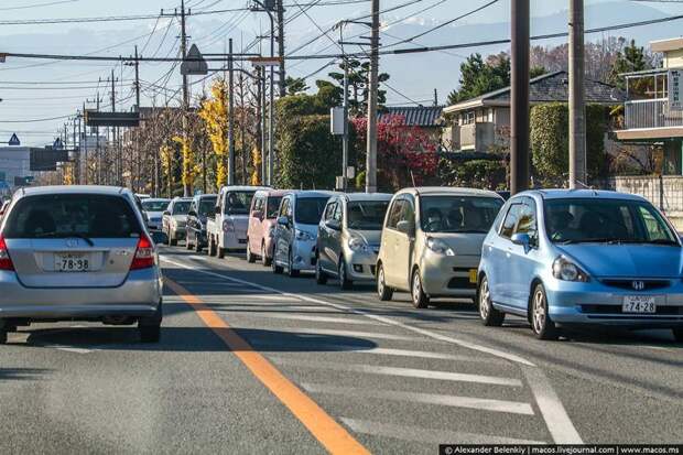 На каких машинах ездят сами японцы (20 фото)