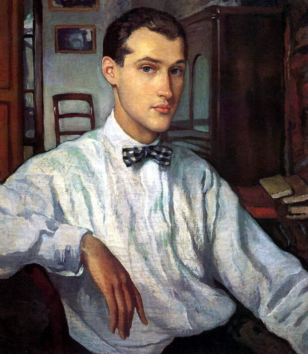 Портрет С.Р. Эрнста, 1921. Нижегородский художественный музей