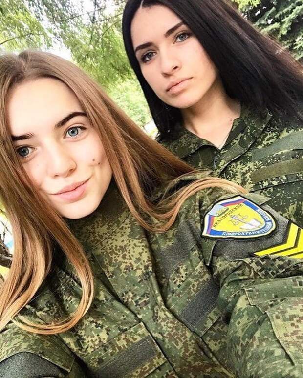 Красота - страшная сила: сногсшибательные россиянки в форме армия, вооруженные силы, девушки, красота, россия, сила, форма