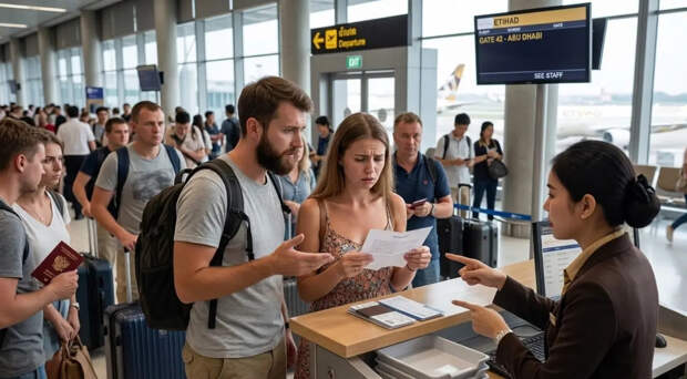 Только для своих: русских туристов не пустили в самолёт авиакомпании Etihad
