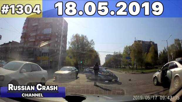 ДТП. Подборка на видеорегистратор за 18.05.2019 Май 2019