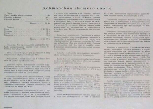 Докторская колбаса - та самая по 2,20 из СССР