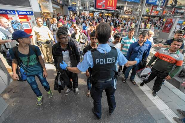 Мигранты в Германии. Фото из свободного доступа.
