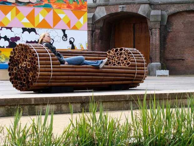 30 необычных скамеек с оригинальным дизайном дизайн, креатив, лавочка, скамья