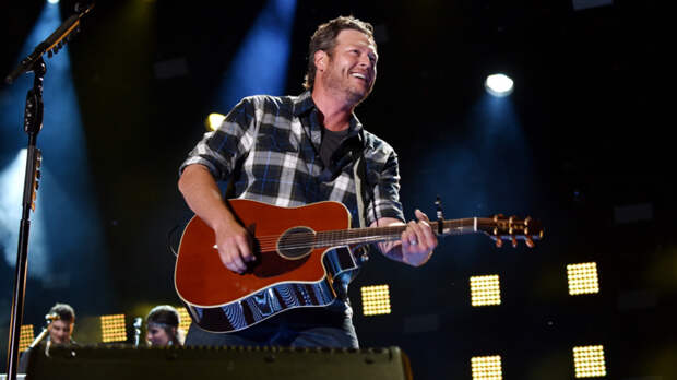 Blake Shelton performs at CMA Music Festival in Nashville. 