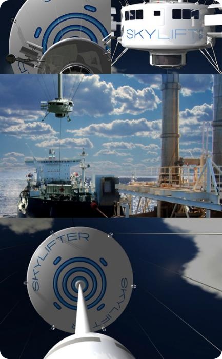 Диск-дирижабль SkyLifter берётся за особо тяжкий груз Диск-дирижабль SkyLifter
