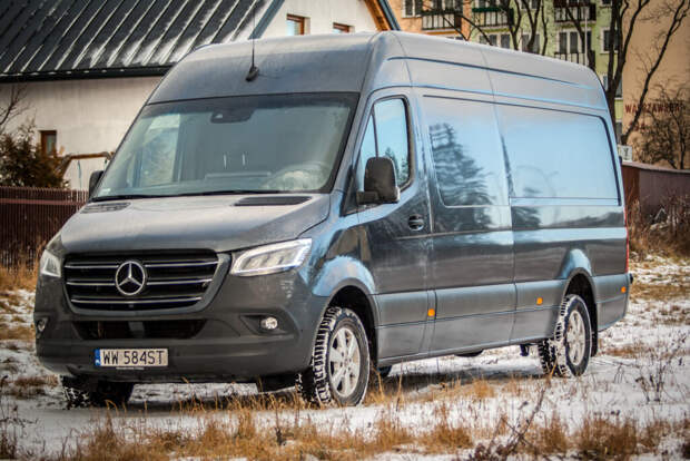 Mercedes Sprinter 317 CDI (фото Якуба Корнацкого/ Automotyw.com)