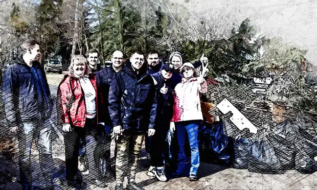 Парахин вывел мэрию Орла на уборку города