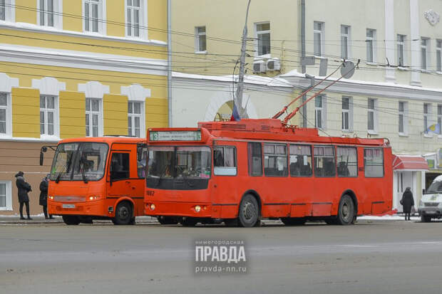 Трамваи и троллейбусы в Нижнем Новгороде перешли на расписание выходного дня