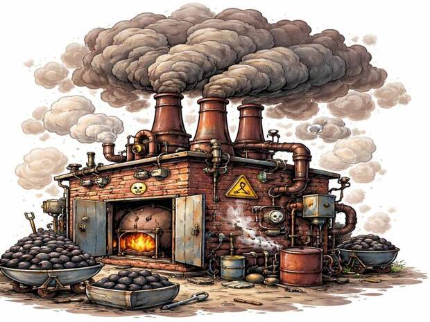 Котельная в Смоленке травит воздух