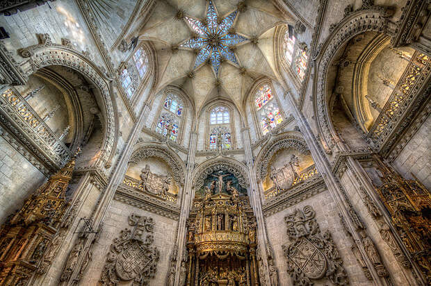 Burgos Cathedral - Catedral de Burgos HDR 4