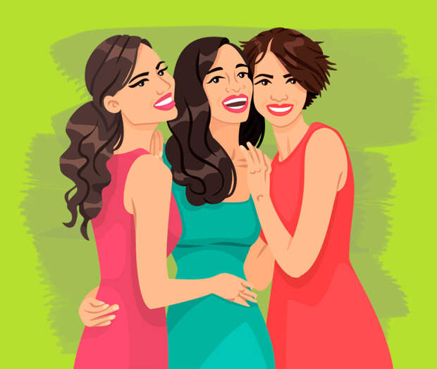 Анекдот дня «Три подруги на девичнике»