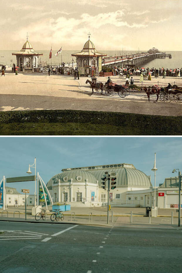 Блог - Англия тогда и сейчас: 7 фотосравнений, показывающих, как изменились города за 125 лет Англия тогда и сейчас: 7 фотосравнений, показывающих, как изменились города за 125 лет