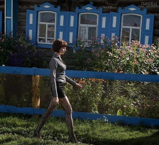 Деревенские приколы. Шедевры!