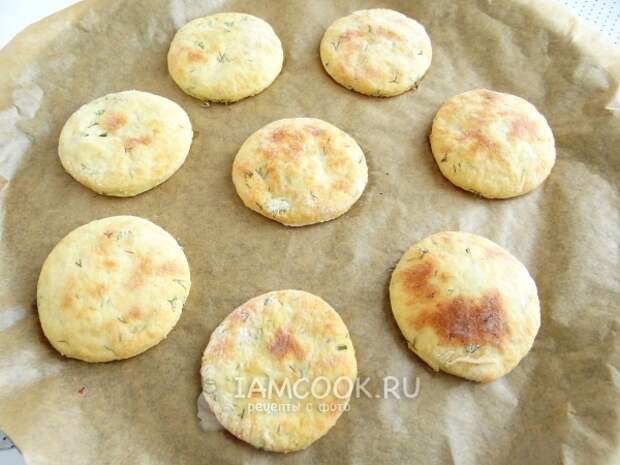 Испечь лепешки в духовке