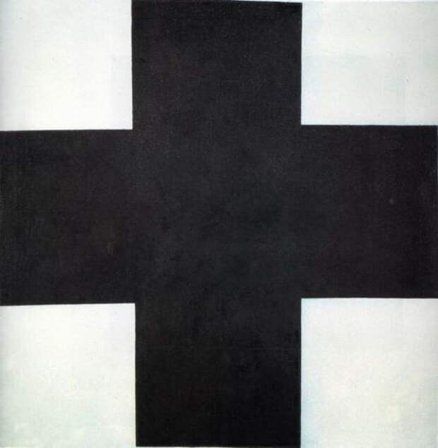 Черный крест - Казимир Малевич фото