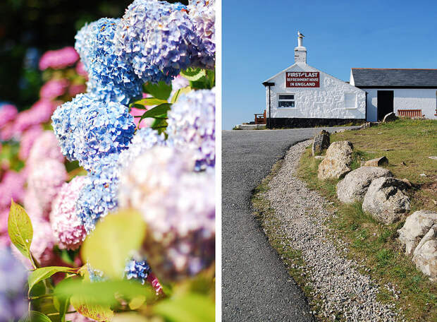 Photographic depth of field examples: small (left), large (right)