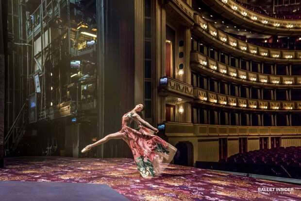 На сцене Венской государственной оперы/предоставлено Международным центром балета