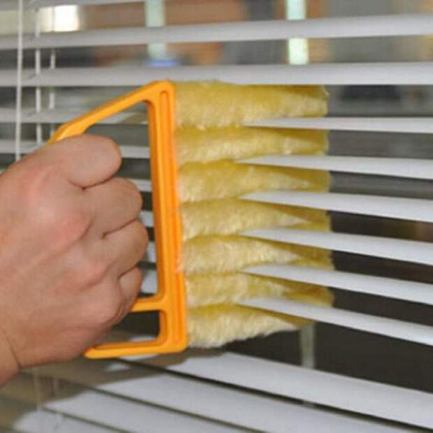 Поддерживать жалюзи в чистоте теперь намного проще. /Фото: images-na.ssl-images-amazon.com
