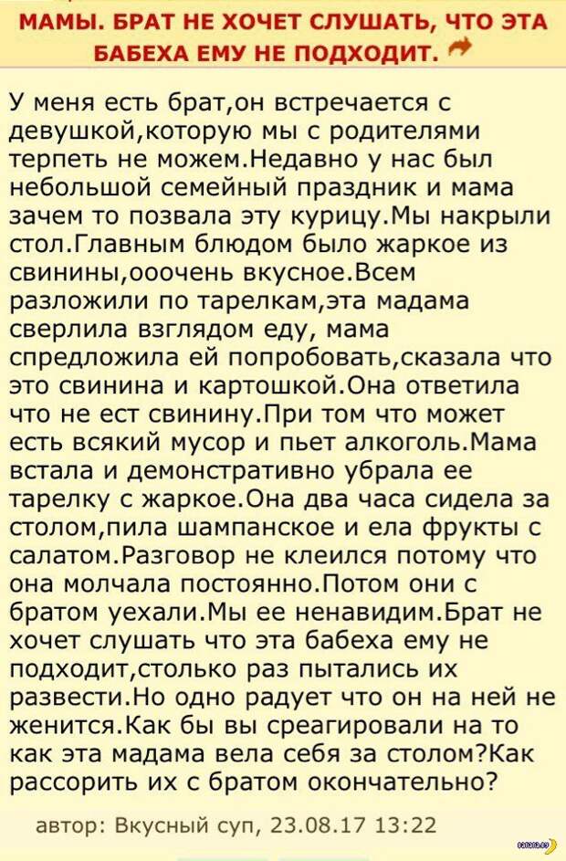 Безумие женских форумов и пабликов