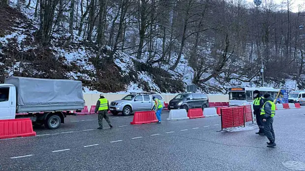 В Сочи вводят ограничения на въезд в горный кластер