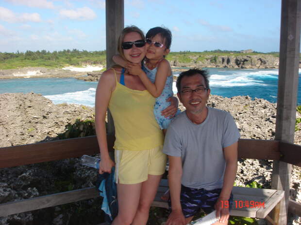 Sofi Maeda with Mom and Dad