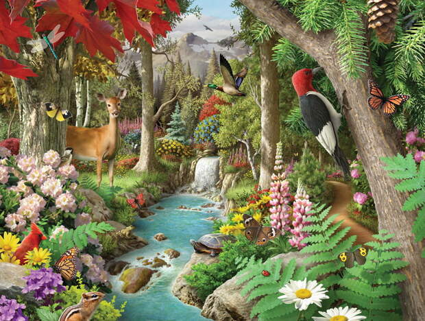 Невероятно красочный мир  художника-иллюстратора Алана Гиана (Alanа Giana)