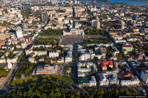 Фото Самары с высоты — космический город на Волге