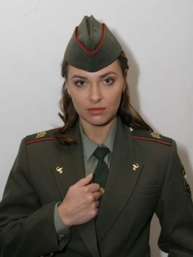 Звезда сериала "Солдаты" Ольга Фадеева во всей своей красе.
