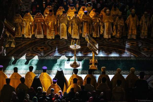 Великолепные фотографии храма Христа Спасителя (42 снимка)