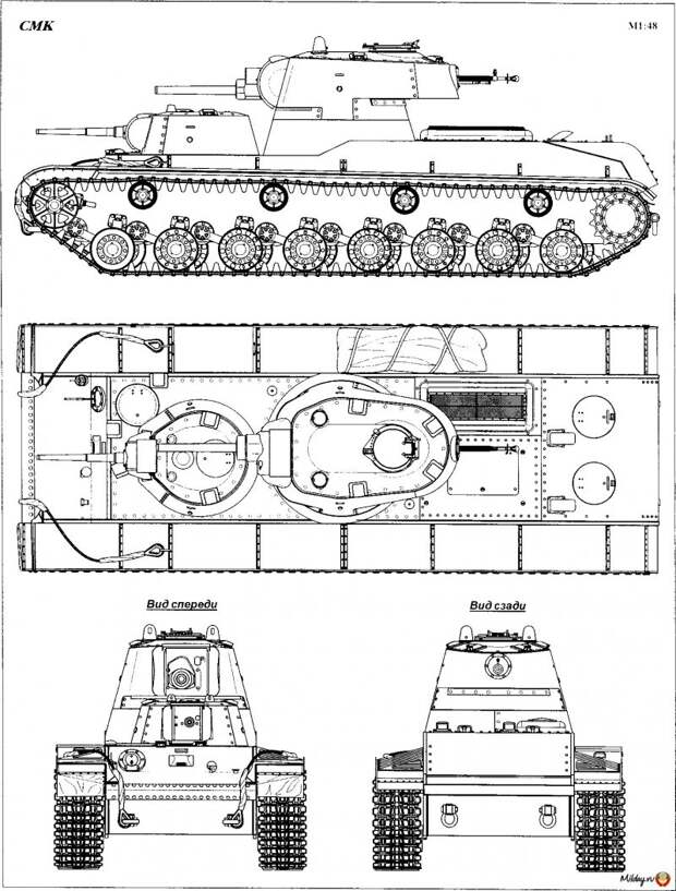 Многобашенные танки СССР. Часть 5. СМК