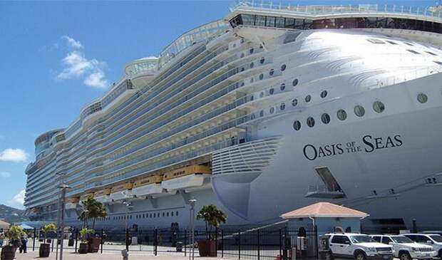 7. "Oasis of the Seas" круизные, лайнеры, факты