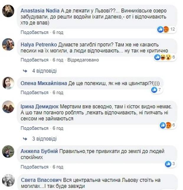 Кладбище советских солдат на Украине превратили в пляж 