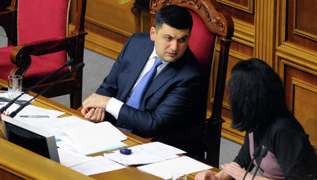Председатель Верховной рады Украины Владимир Гройсман. Архивное фото