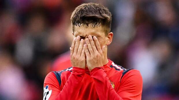 Игрок ЦСКА Глебов: «То, что произошло, опустило нас с небес за землю»