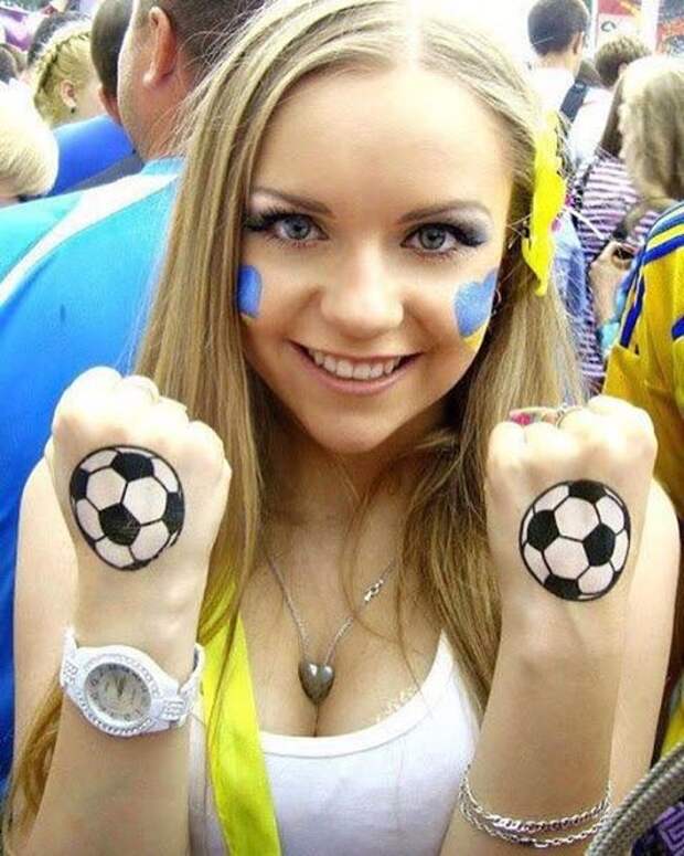 Украина Украина Euro2016, ЧЕ 2016, девушки, евро2016, спорт, футбол