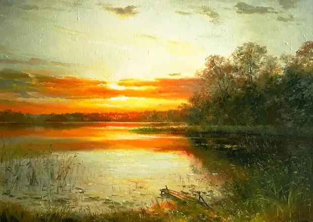 Латвийский художник-пейзажист Jan Bartkevics (Ян Барткевич)