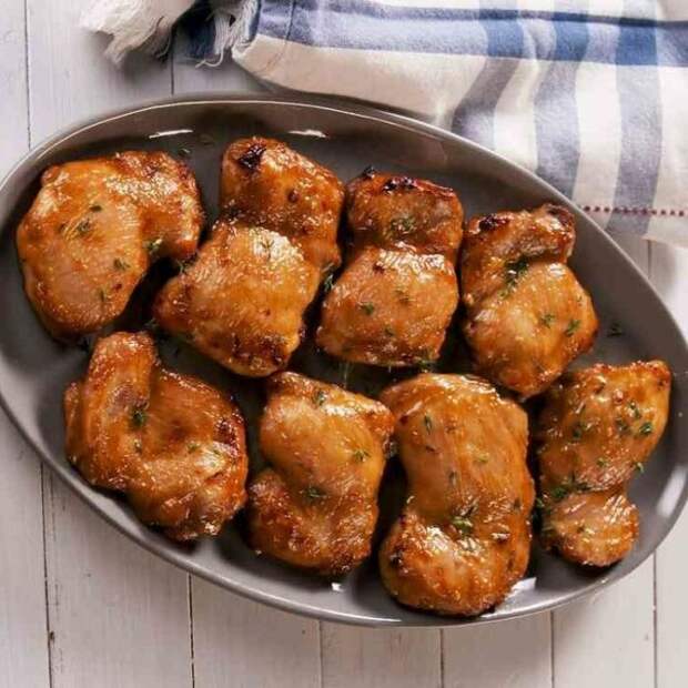 Запечённые куриные бёдра. \ Фото: bing.com. Запечённые куриные бёдра. \ Фото: bing.com.