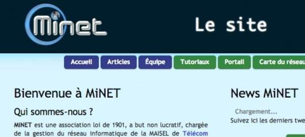 Французская телекоммуникационная компания "Minet". "Minet online" - ну не прелесть ли?  прикол, юмор