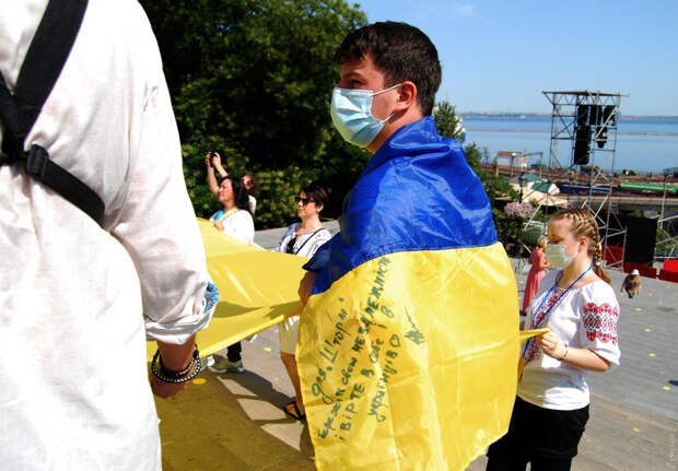 Американец протестировал свободы в/на Украине