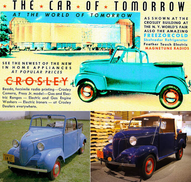 1. Самый американский — Crosley 1А (США, 1939) авто, история, факты