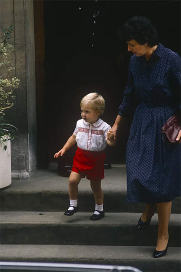 Принц Уильям в 1984 году