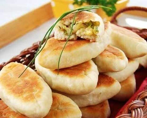 постные пирожки с капустой