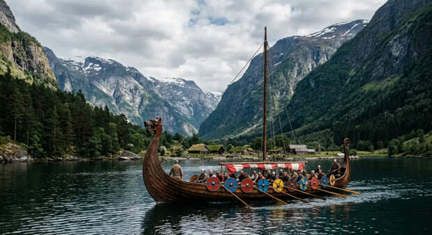 Древнее викингов: в огромном кургане найден загадочный корабль