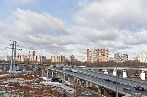 Юго-Восточная хорда. Фото с сайта Стройкомплекса Москвы