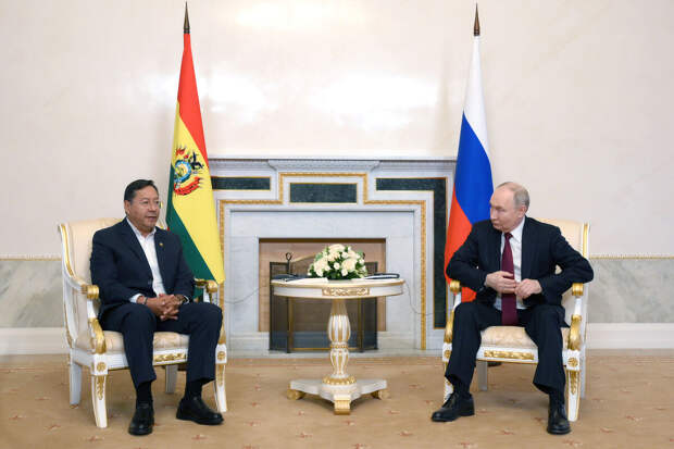 Путин и президент Боливии ели на завтрак щи и пили вино "Усадьба Дивноморское"