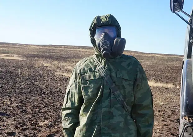 В Самарской области состоялось учение полка РХБ защиты по ликвидации последствий техногенной аварии