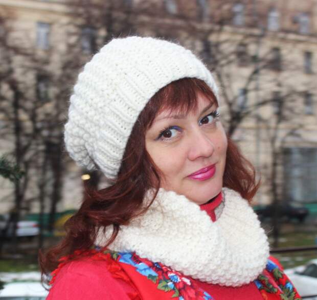 Продать вязаную шапку