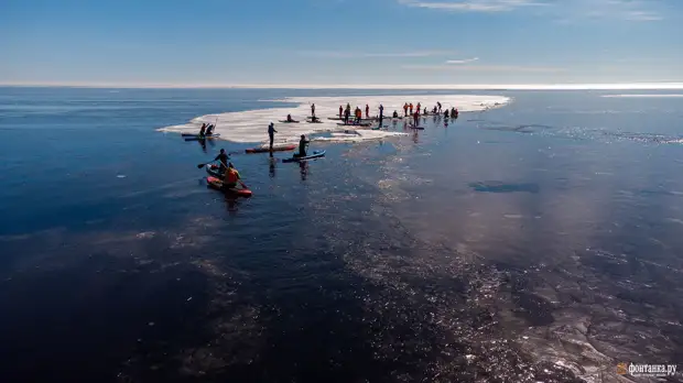 Саперы угнали льдину в Финском заливе