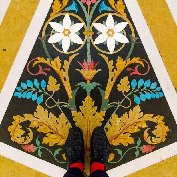 Восхитительные венецианские напольные мозаики